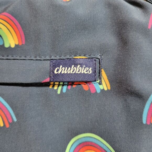 Chubbies 5.5" Classic Swim Trunks Mens XL Mesh Lined Rainbow LGBTQ Pride Shorts - Picture 10 of 12